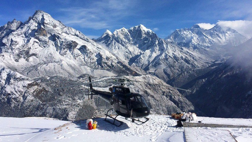 Helicopter Tours at Best Rates in Nepal