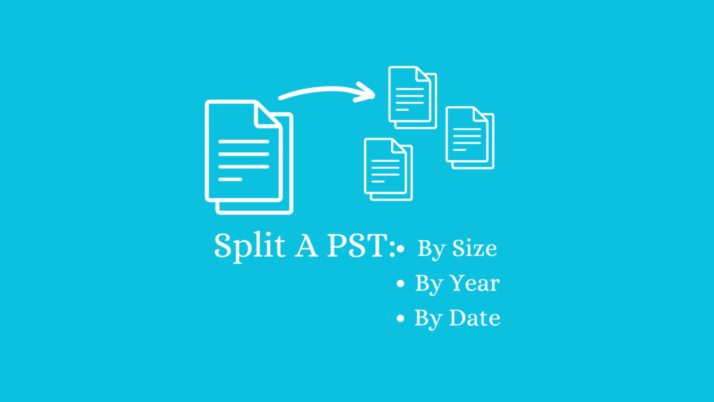 Check Pst Size How do you split a PST file by size, year, and date?